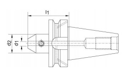 Oprawka zaciskowa Weldon JISB6339ADB BT40 14mm, A100; 42 16406 542 Forum