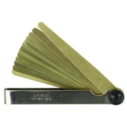 SZCZELINOMIERZ PŁYTKOWY MOSIĘŻNY 13 PŁYTEK, 0.05-1.00MM; 67921106 LIMIT
