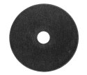 TARCZA PŁASKA 125*1.0*22 METAL/INOX 100 SZT. WIADERKO 08-722 NEO