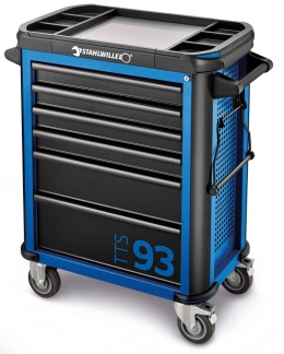 Wózek wasztatowy TTS93; 6-szufladowy; niebieski, 877x987x481mm; 81200156 Stahlwille