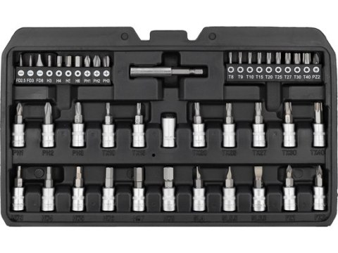 ZESTAW NARZĘDZIOWY 1/4" 68 CZĘŚCI YT-14502 YATO